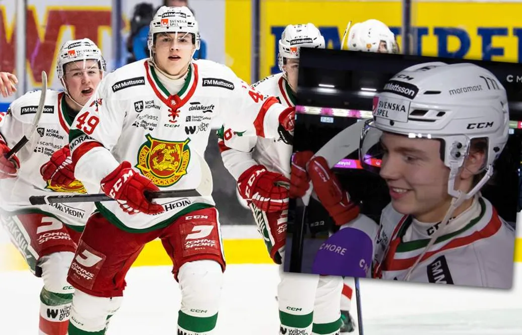 Noah Steen debuterade i viktiga slutspelsmötet - nätade direkt