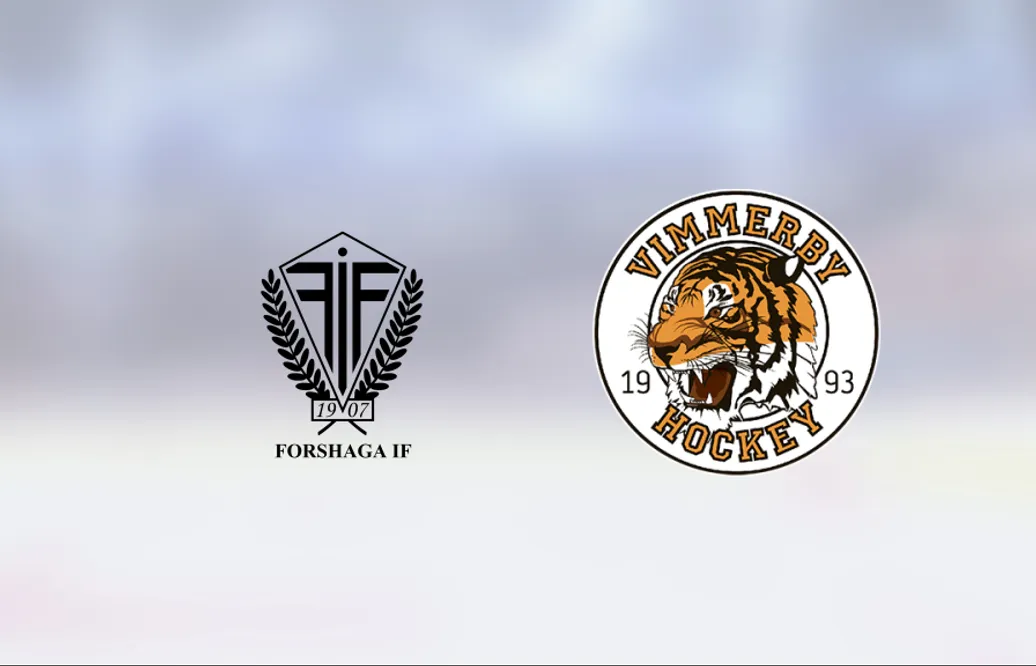 Målfest när Vimmerby krossade Forshaga i Ängevi Ishall