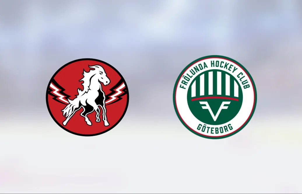 Dennis Carlsson och Affe Rapp avgjorde när Frölunda slog Vita Hästen