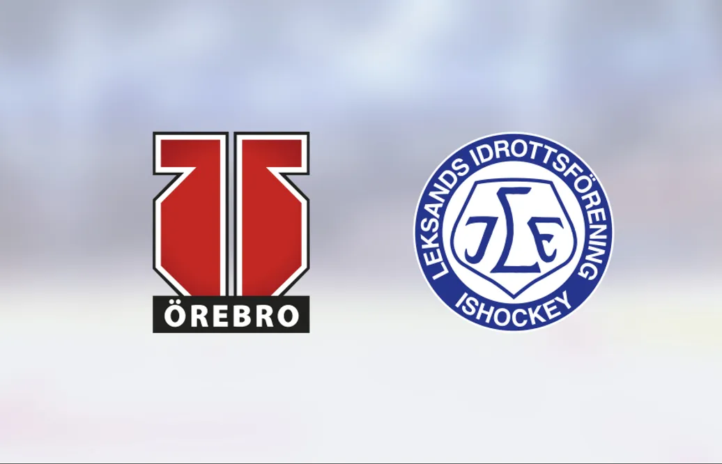 Seger med 3-1 för Örebro mot Leksand