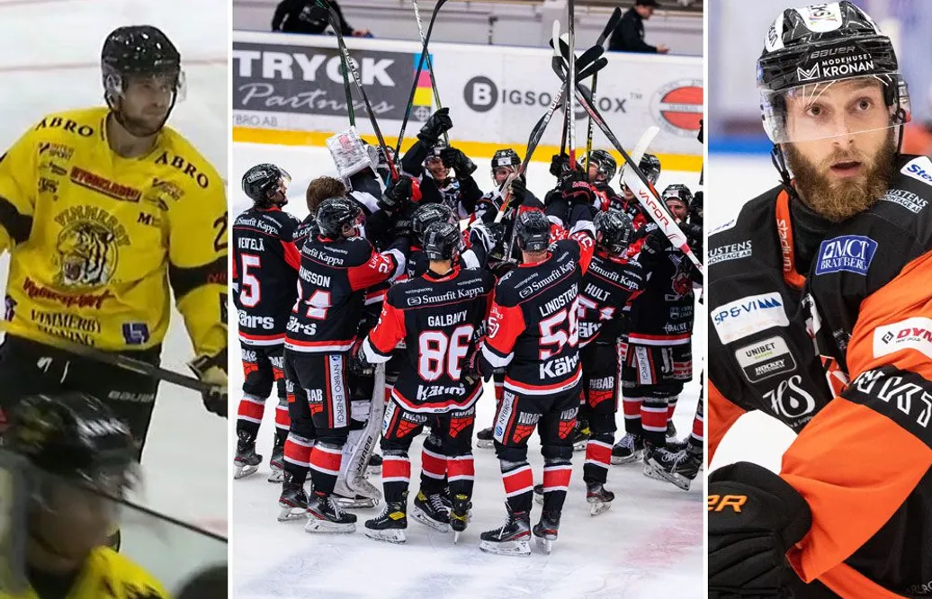 De sju bästa lagen i Hockeyettan inför säsongen