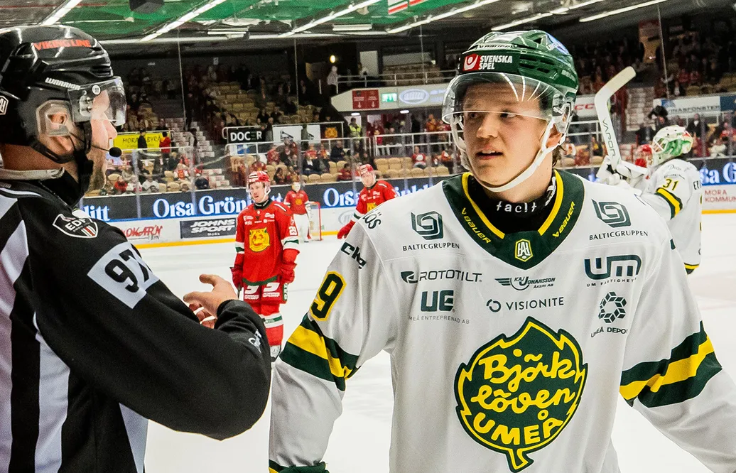 Första förlusten för Björklöven - MoDo i topp