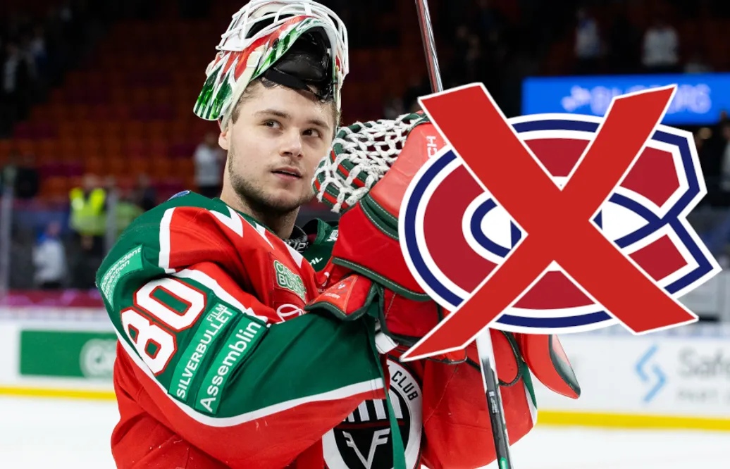 Uppgifter: Montréal Canadiens släpper Frederik Dichow