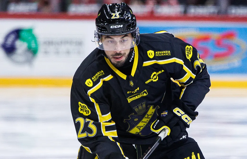 Tyler Vesel låg bakom AIK:s nya seger. 