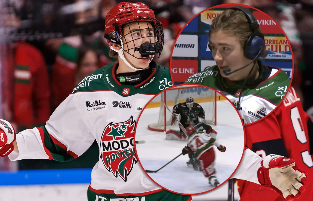 Milan Sundström spräcker målnollan i MoDo.