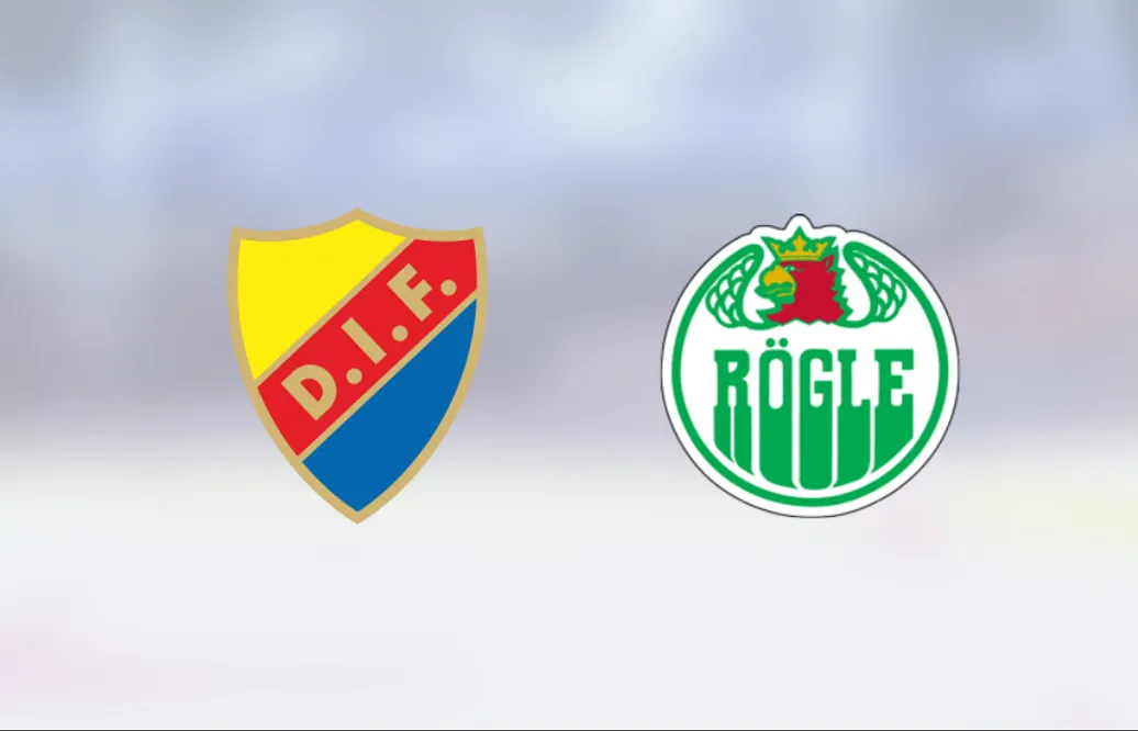 Tuff match slutade med seger för Djurgården mot Rögle
