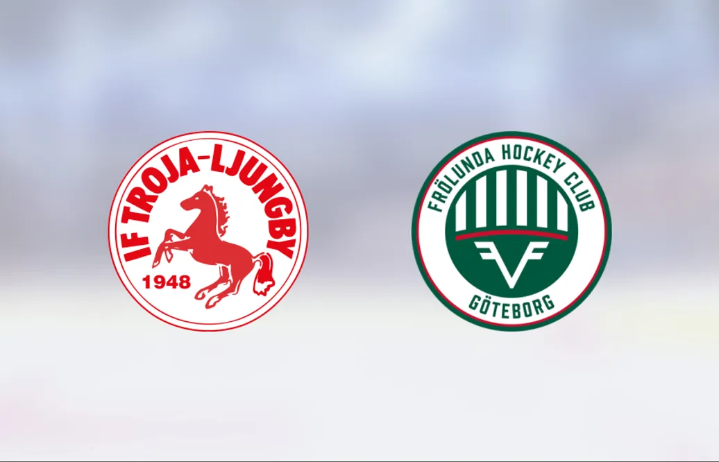Målfest för Frölunda borta mot Troja/Ljungby J18