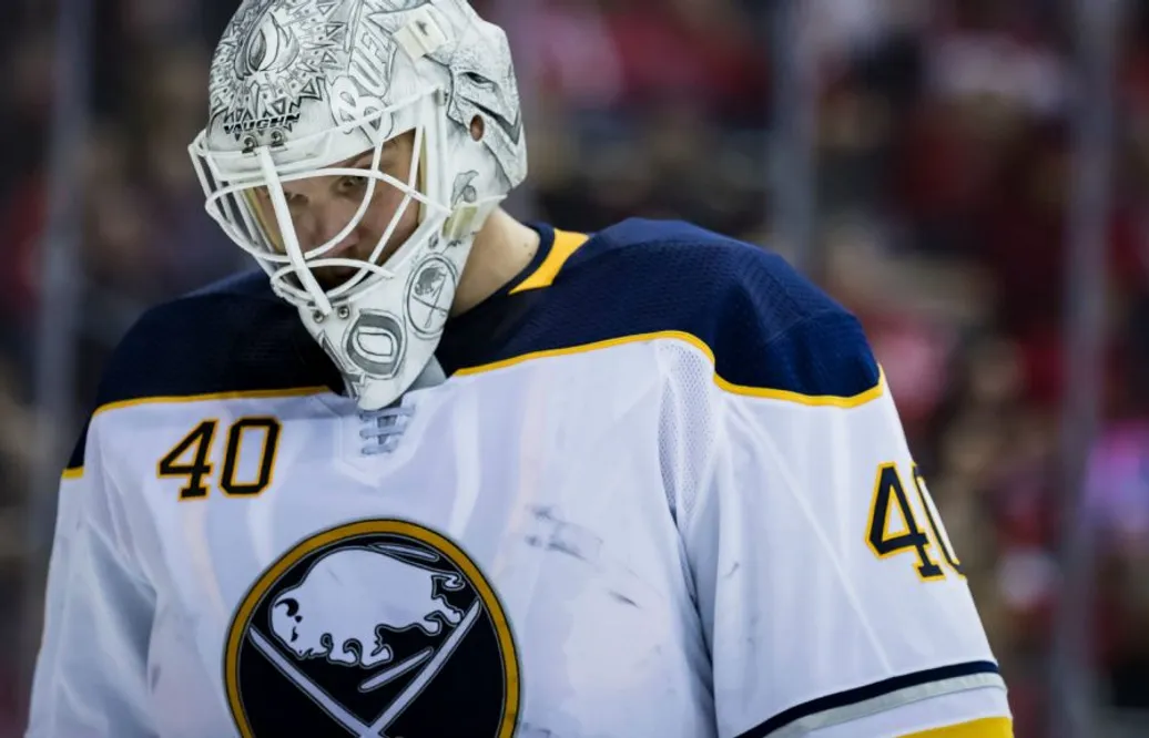 UPPGIFTER: Buffalo Sabres släpper sin svenske målvakt