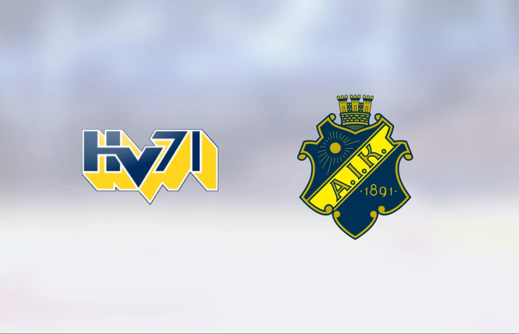Efterlängtad seger för HV 71 – bröt förlustsviten mot AIK