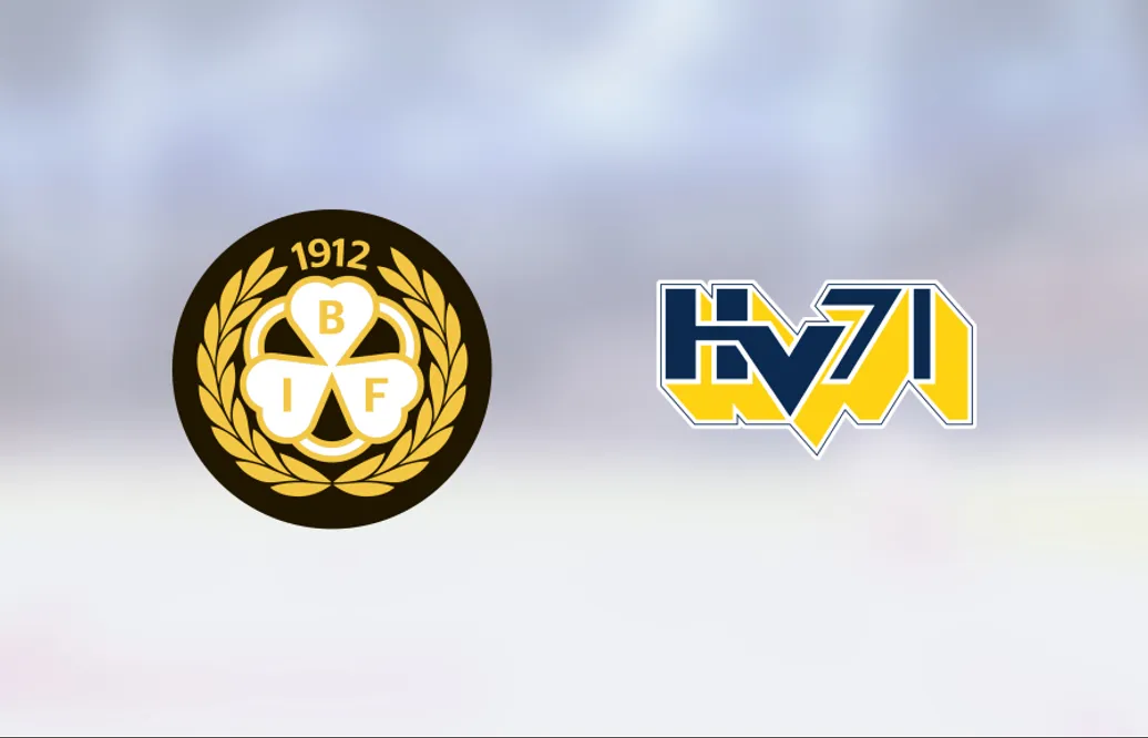 Seger för HV 71 som kvitterade matchserien mot Brynäs