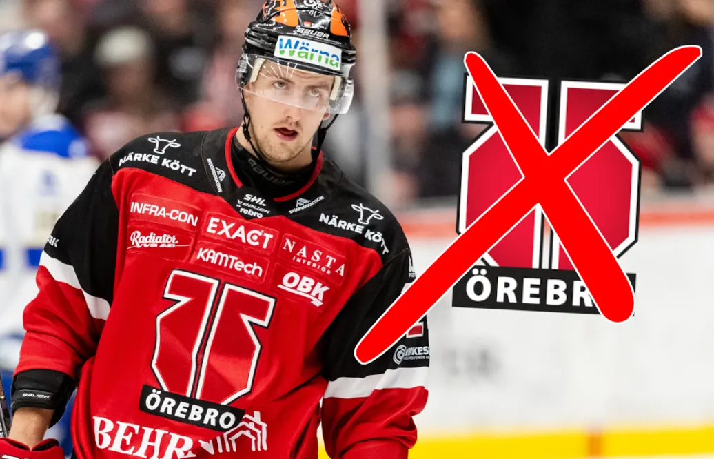 Philip Holm och Örebro går skilda vägar