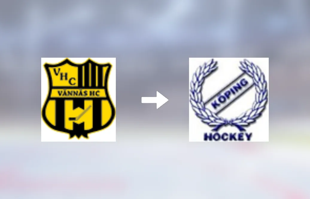 Köping HC värvar forwarden Hugo Ek Koskela från Vännäs HC