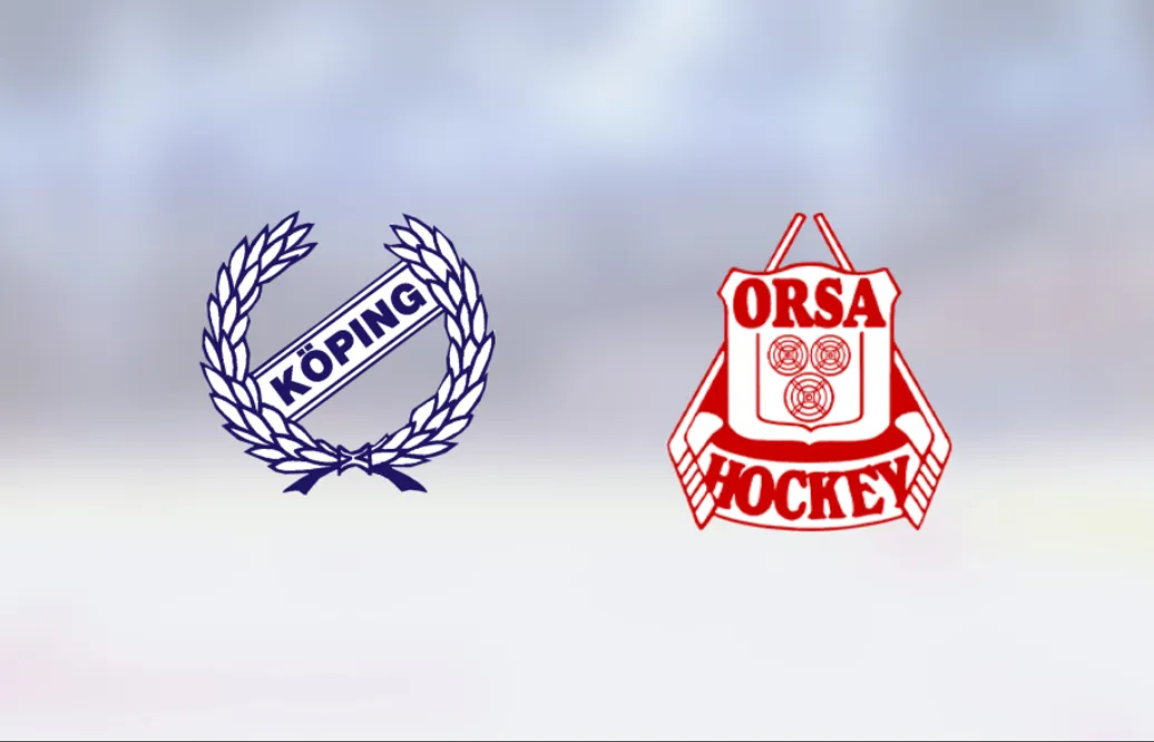Seger för Köping Hockey hemma mot Orsa