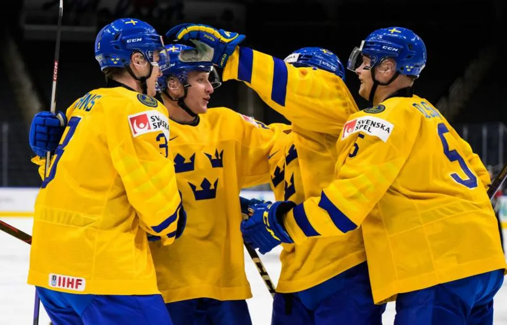 Juniorkronorna förlorade bronsmatchen - med 8-7