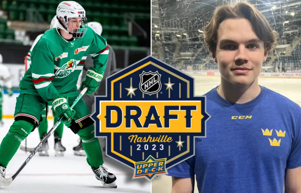 Inför NHL-draften 2023: Axel Sandin Pellikka och Tom Willander