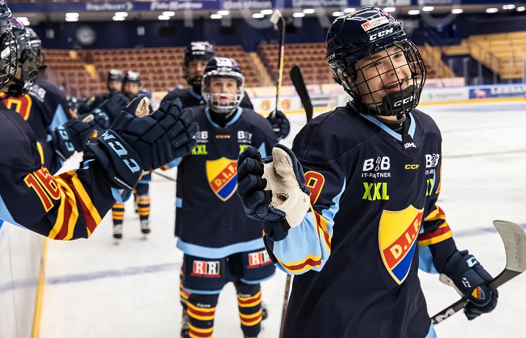 Djurgården slog Leksand i målmässigt jämn match