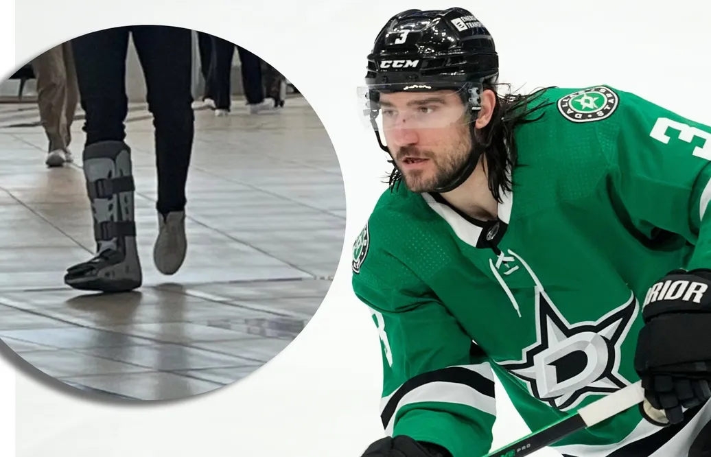 Dallas Stars back Chris Tanev skadad – kan missa den femte konferensfinalen
