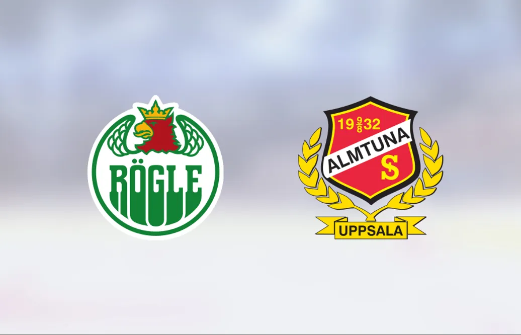 Rögle segrare hemma mot Almtuna