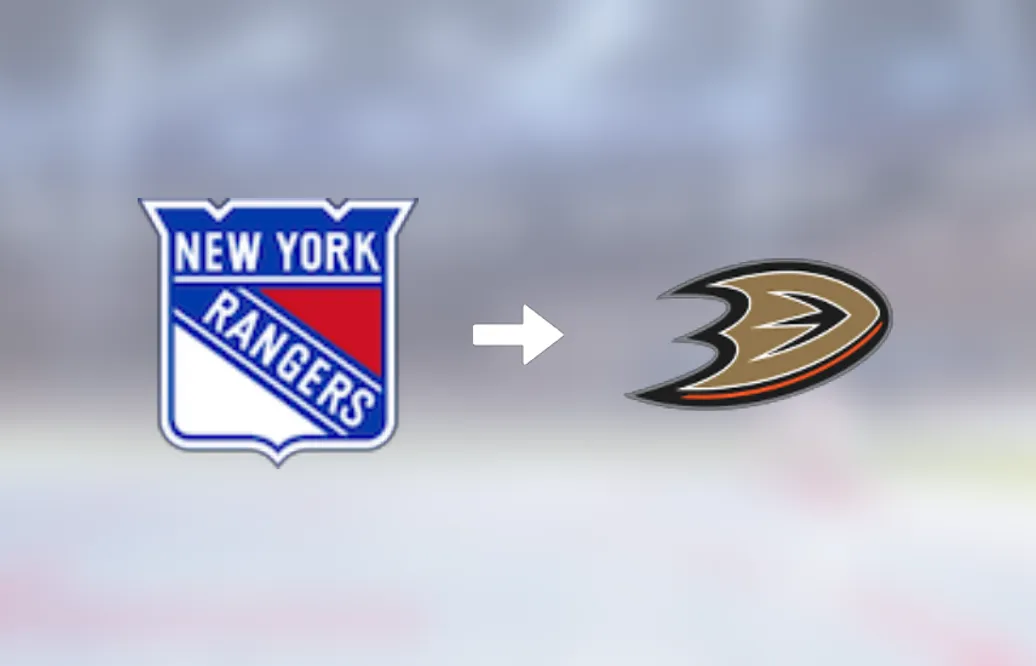 Anaheim Ducks värvar forwarden Ryan Strome från New York Rangers