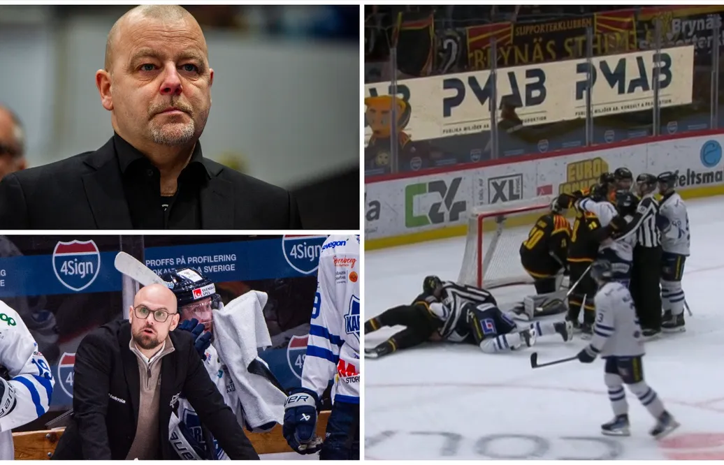 Dennis Hall och Niklas Gällstedt om stöket i slutminuterna
