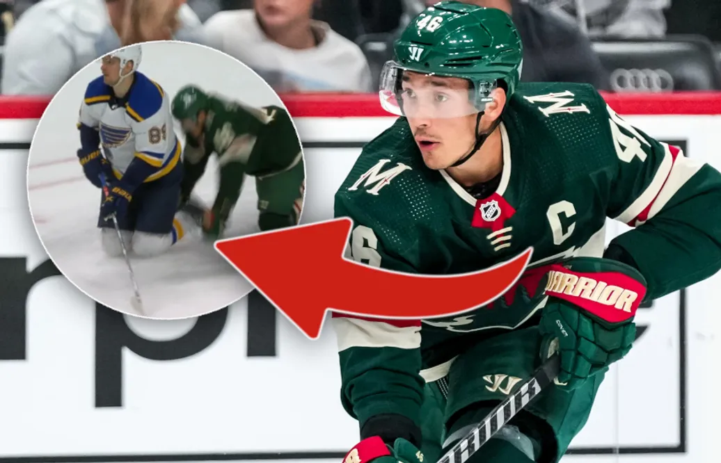 Jared Spurgeon riskerar avstängning – efter crosschecking