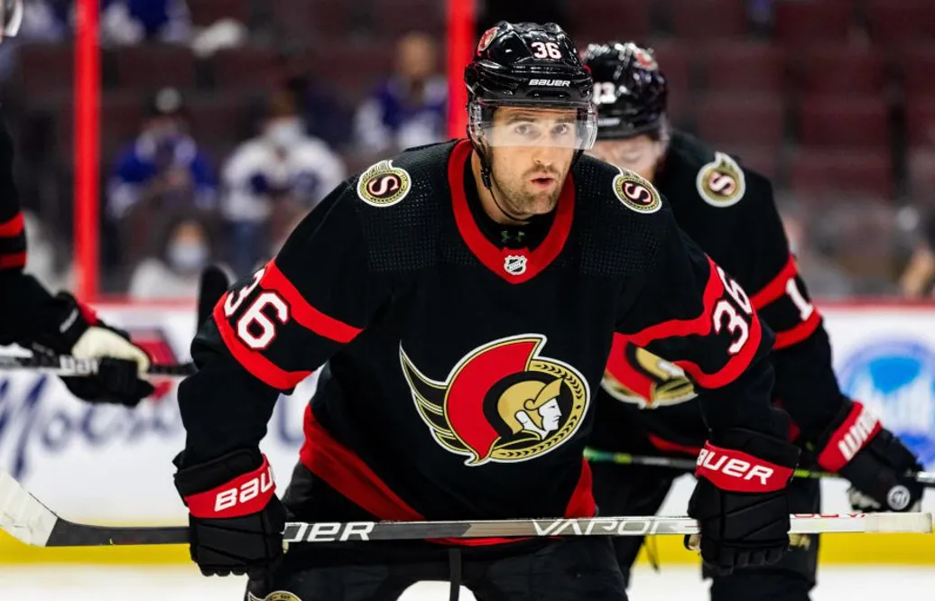 Senators Colin White skadad i natt – röntgen väntar