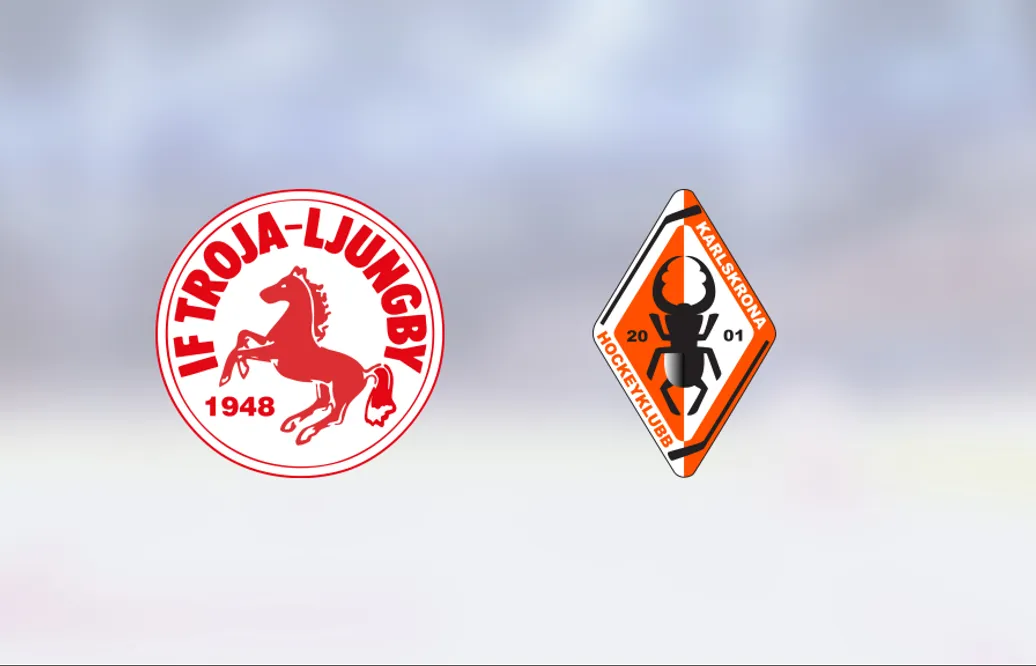 Hugo Ingemarsson och Vilde Persson målskyttar när Karlskrona vände mot Troja/Ljungby J18