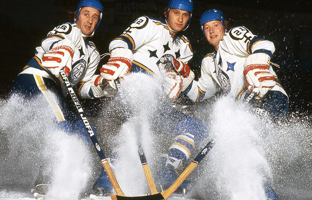 Dan Söderström, Mats Åhlberg och Dan Labraaten.