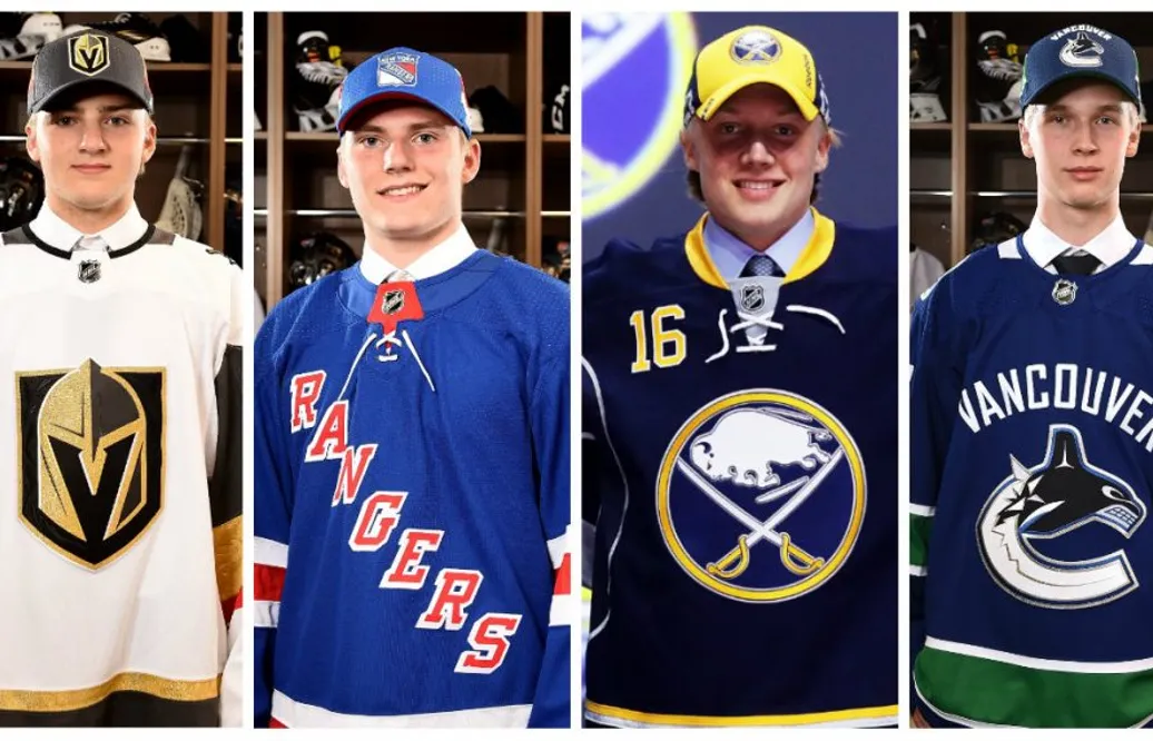 Vem är draftad av vilken NHL-klubb – stor genomgång av JVM-spelarna