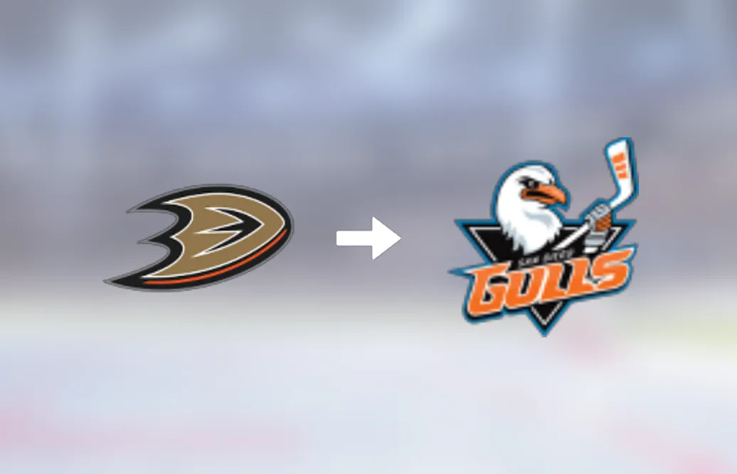 Gage Alexander skickas till AHL för spel med San Diego Gulls