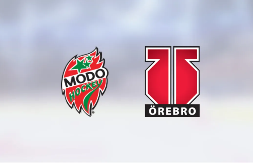 Modo J20 starkast i straffläggningen – vann hemma mot Örebro Hockey J20