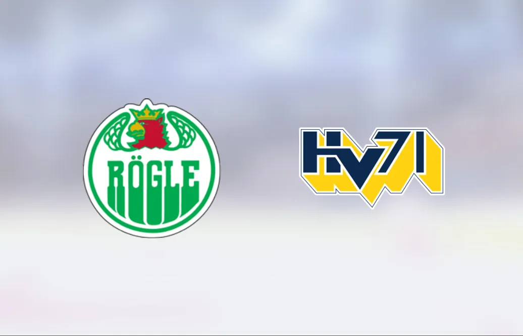 Bra start för Rögle efter seger mot HV 71 i första kvarten