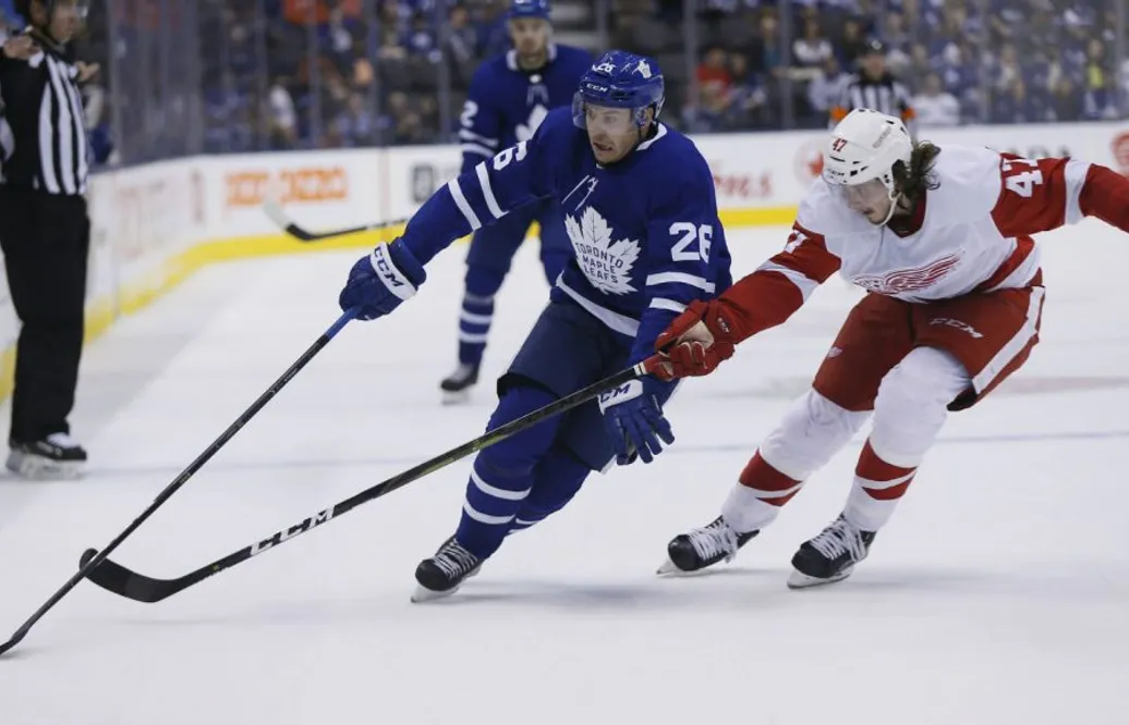 Pär Lindholm närmare NHL-tröja – sköt första målet för Toronto