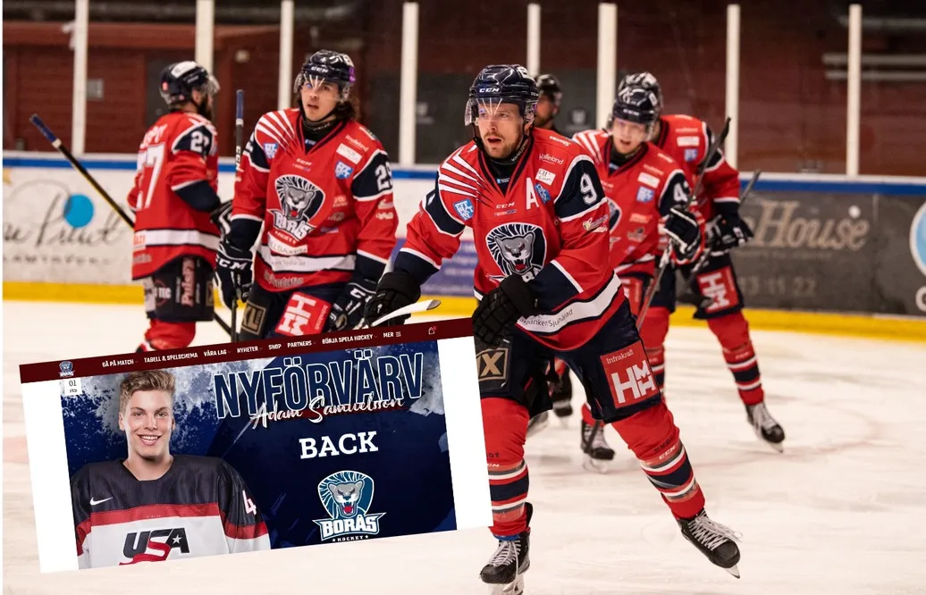 Adam Samuelsson klar för Borås HC