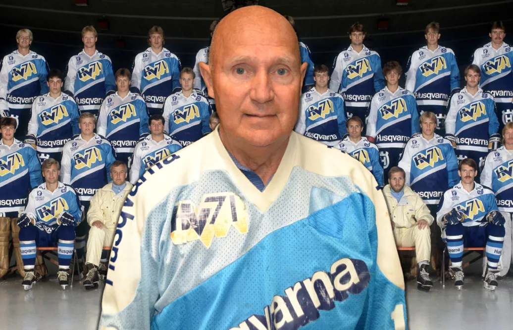 HV71:s första hockeystjärna – Old School Hockey Bengt Kinell