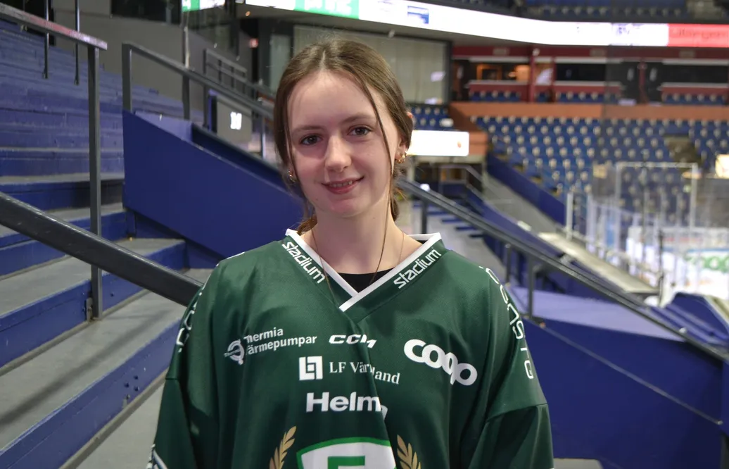Färjestadsmålvakten Amanda Rampado