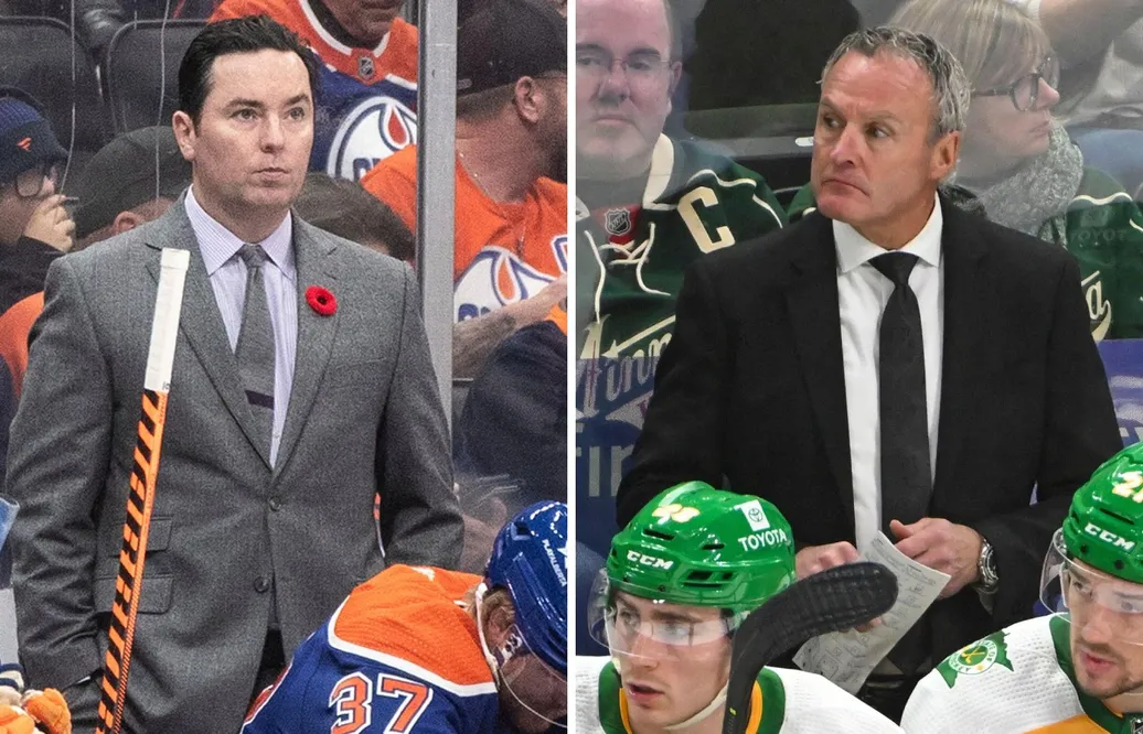 Jay Woodcroft och Dean Evason assisterade coacher för Kanada på hockey-VM
