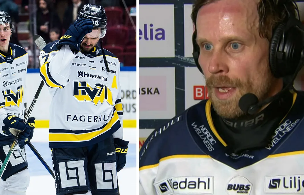 HV71 föll på bortaplan igen - inför kvalet: "Jag förstår inte"