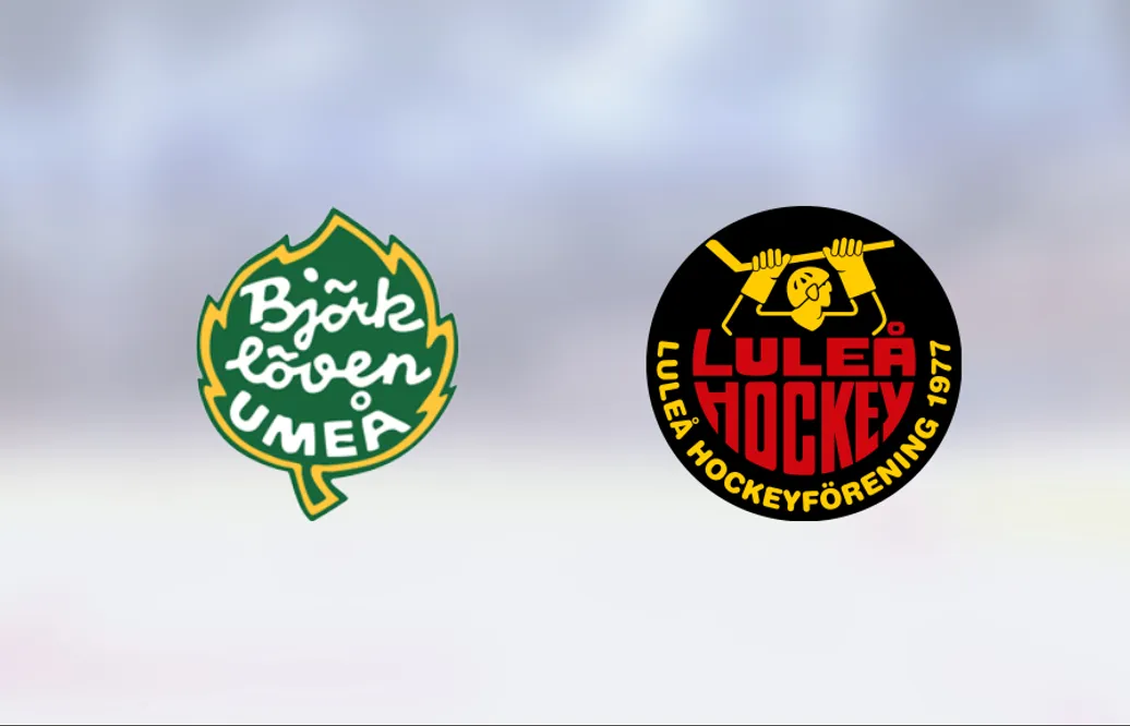 Storseger för Luleå borta mot Björklöven