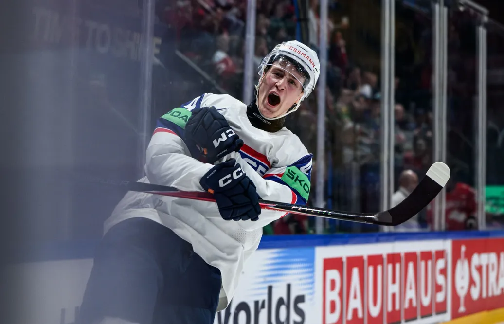 Tinus Luc Koblar gjorde stor succé i hockey-VM.