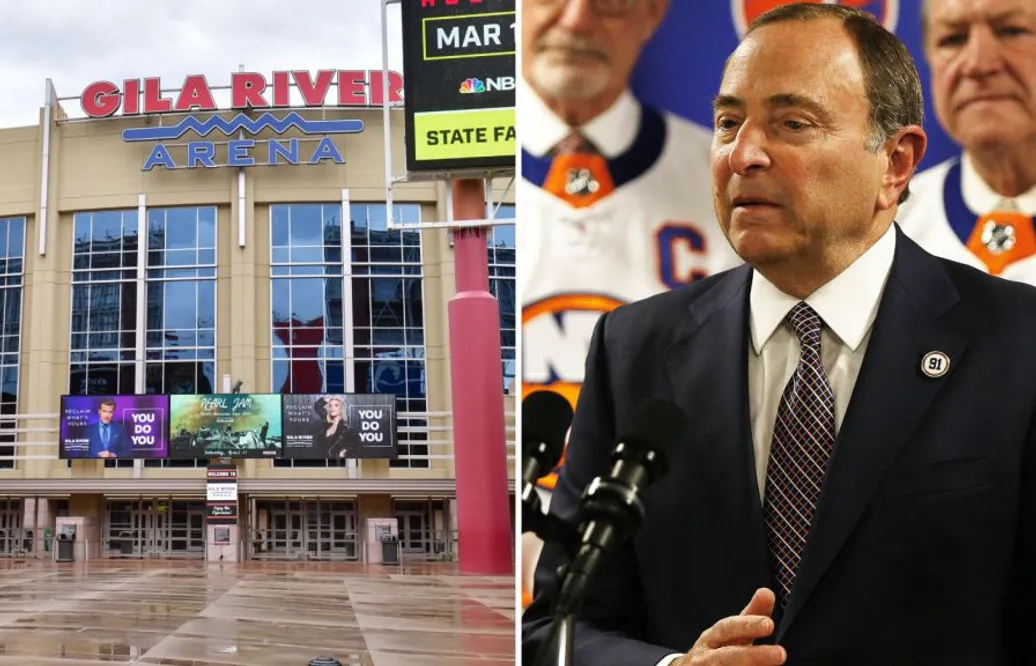 Enligt Bettman – inga planer på att flytta Coyotes