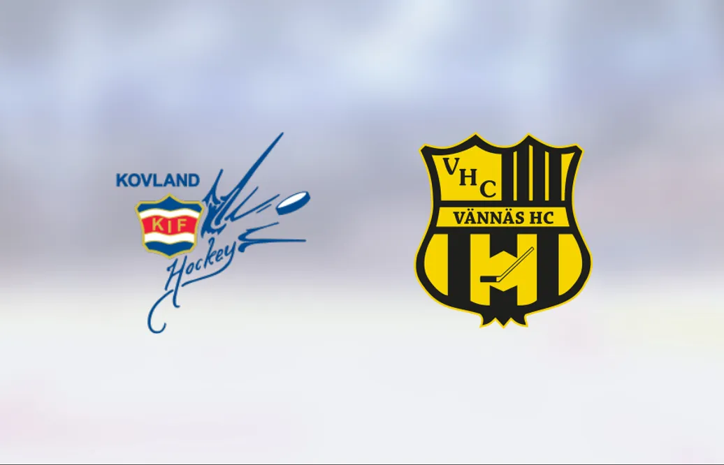 Vännäs vann i hockeyettan kvalserie norra mot Kovland