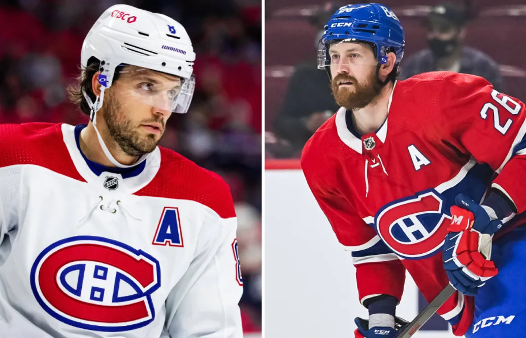 Montréal Canadiens kan trejda Ben Chiarot och Jeff Petry