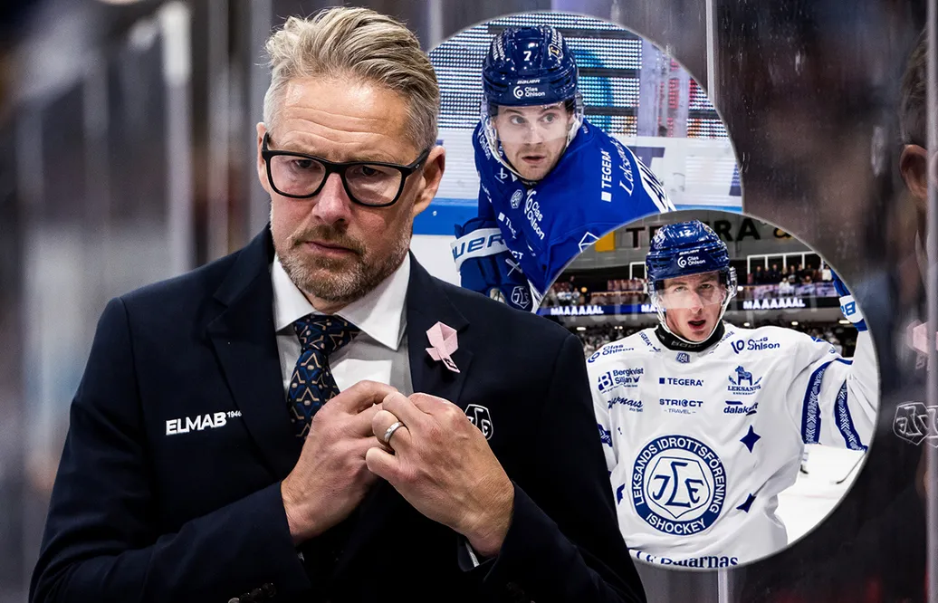 Johan Hedberg berättar om beslutet att sära på Tyler Angle och Josh Passolt.