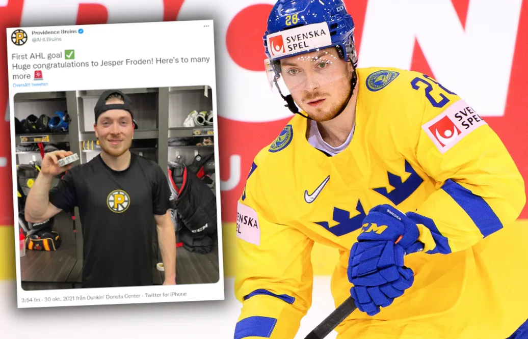Jesper Frödén förlängde poängsviten – blev målskytt på nytt