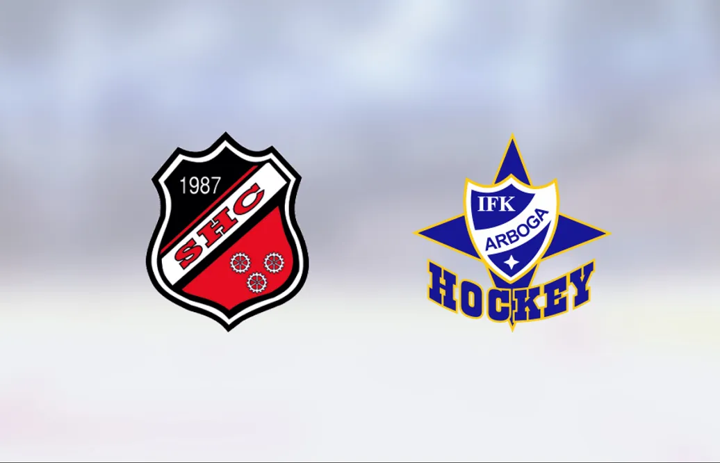 Seger med 3-1 för Arboga mot Smedjebacken