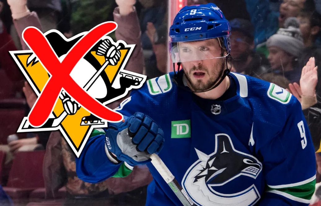 J.T. Miller stannar i Vancouver – Pittsburghs trejdförslag nobbades