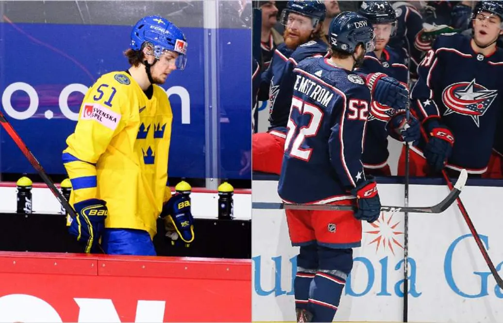 Emil Bemström och Filip Hållander kallas upp till NHL
