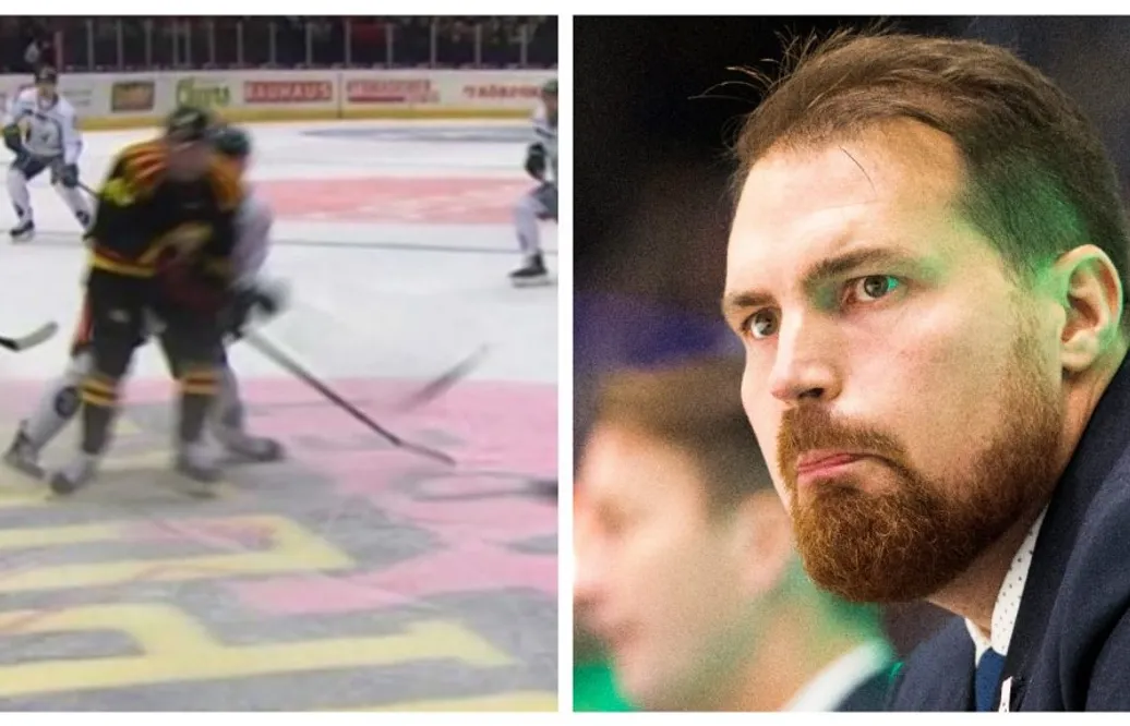 Avbröt efter smällen – tränaren kritisk: ”Den är inte okej, den tacklingen”