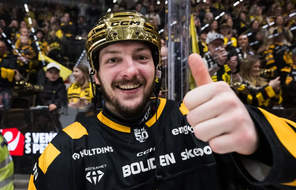 Oliver Okuliars NHL-rättigheter har trejdats till Pittsburgh.
Foto: Mathias Bergeld / BILDBYRÅN